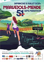 Photo semi-marathon Marvéjols-Mende