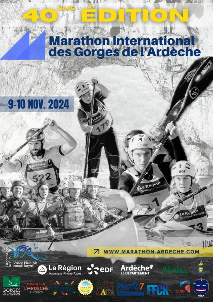 Photos du 40ème marathon des gorges de l'Ardèche